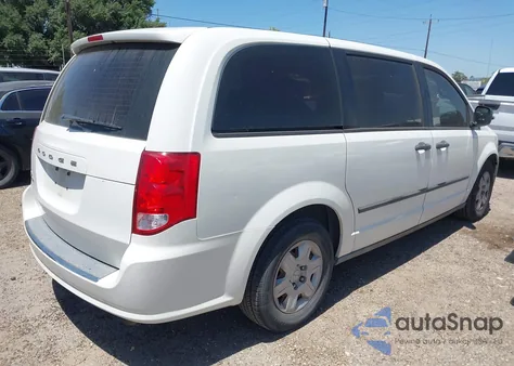 2013 Dodge Grand Caravan American Value Pkg z USA, uszkodzony, nr VIN 2C4RDGBG2DR587635